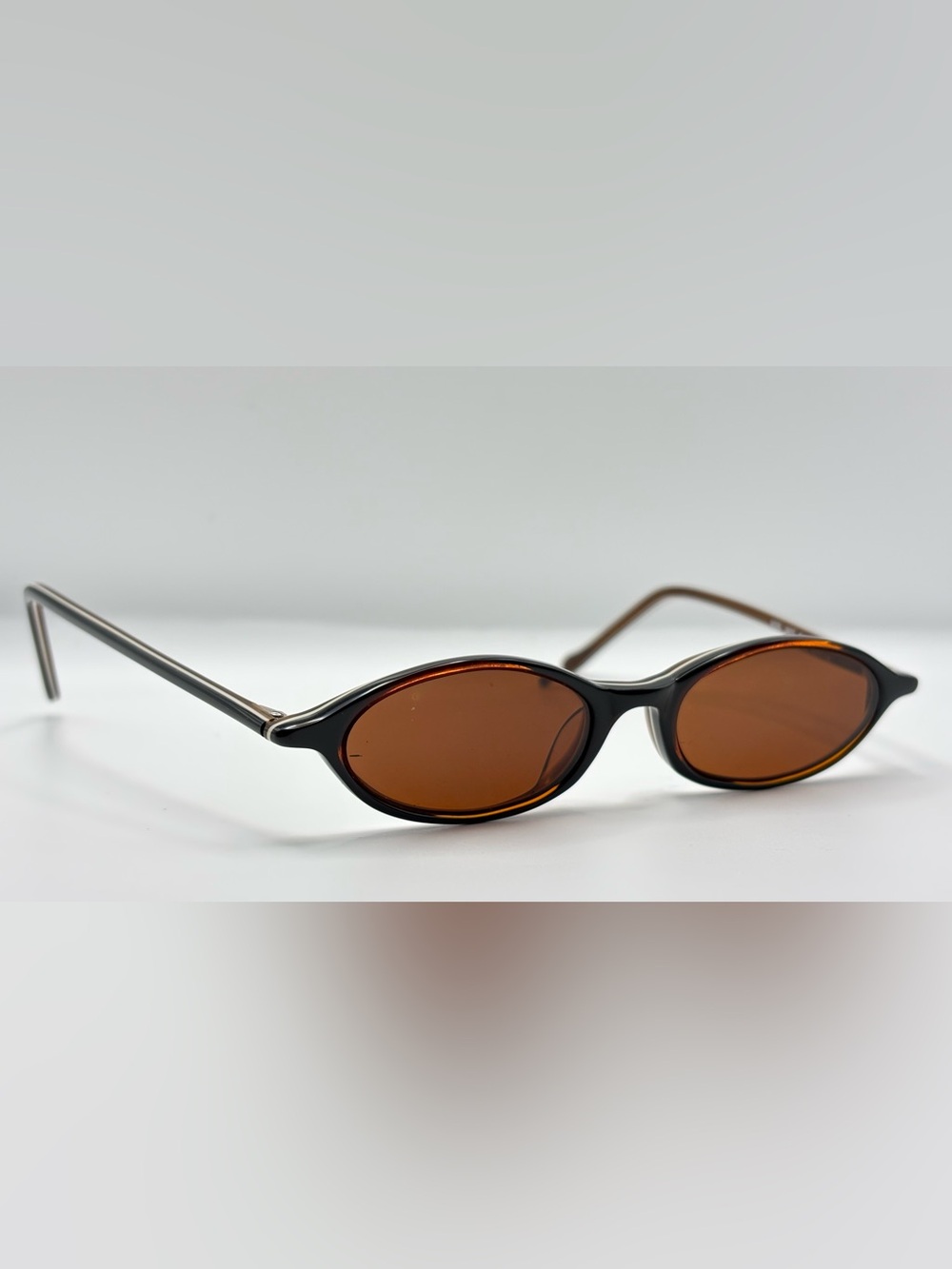 Paolo Rossini 2607 Black Oval Sunglasses Frames Only